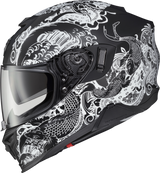 SCORPION EXO T52-1104 Exo T520 Helmet Nama Sushi Black/White Md