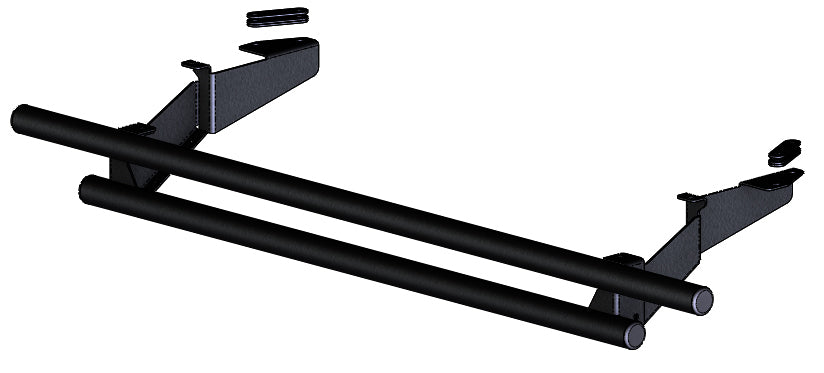 KFI Rear Bumper Black Hon