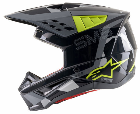 ALPINESTARS S M5 Rover Helmet Anthracite/Yel Fluo/Camo Sm