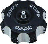 GC1-BBLK Billet Gas Cap (Black Logo) 