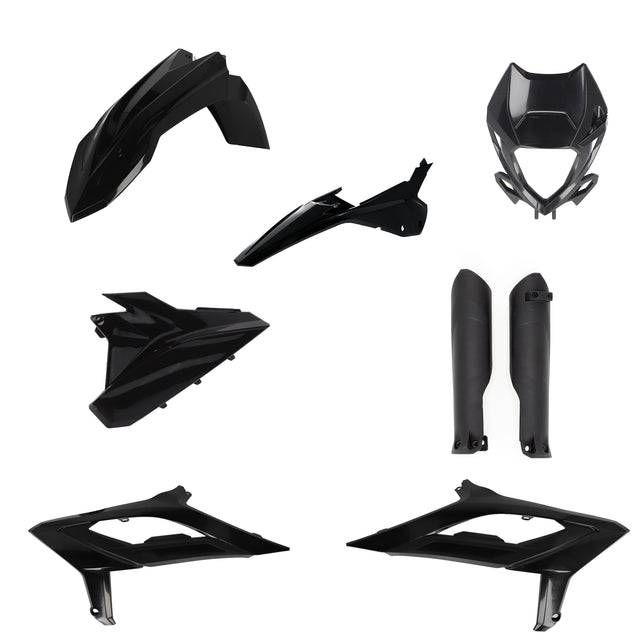 ACERBIS Full Plastic Kit Beta Black for Powersports