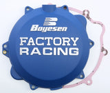 BOYESEN Factory Racing Clutch Cover Blue for Powersports